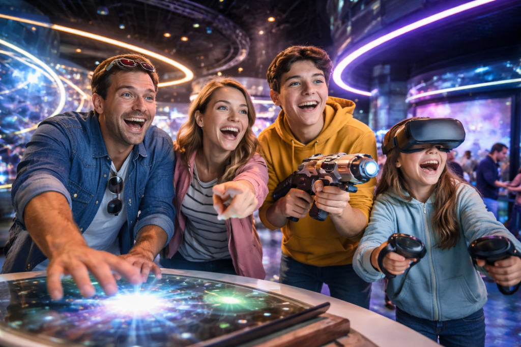 Expérience immersive en famille à Futuroscope