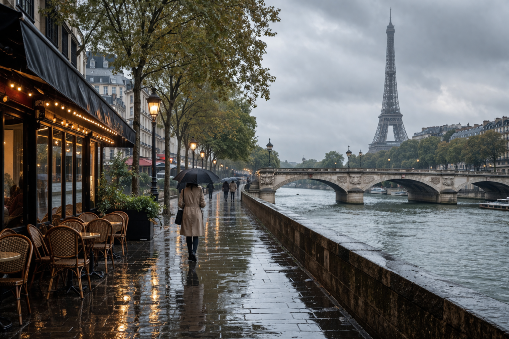 Que faire à Paris quand il pleut ? Musées, cafés cosy, activités indoor et bonnes adresses pour profiter de la ville sans subir la météo.