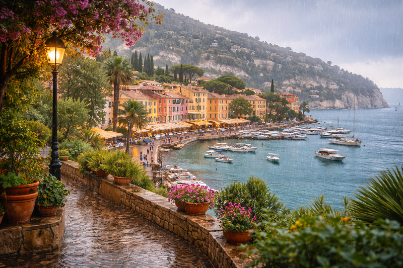 La beauté du Var malgré la pluie