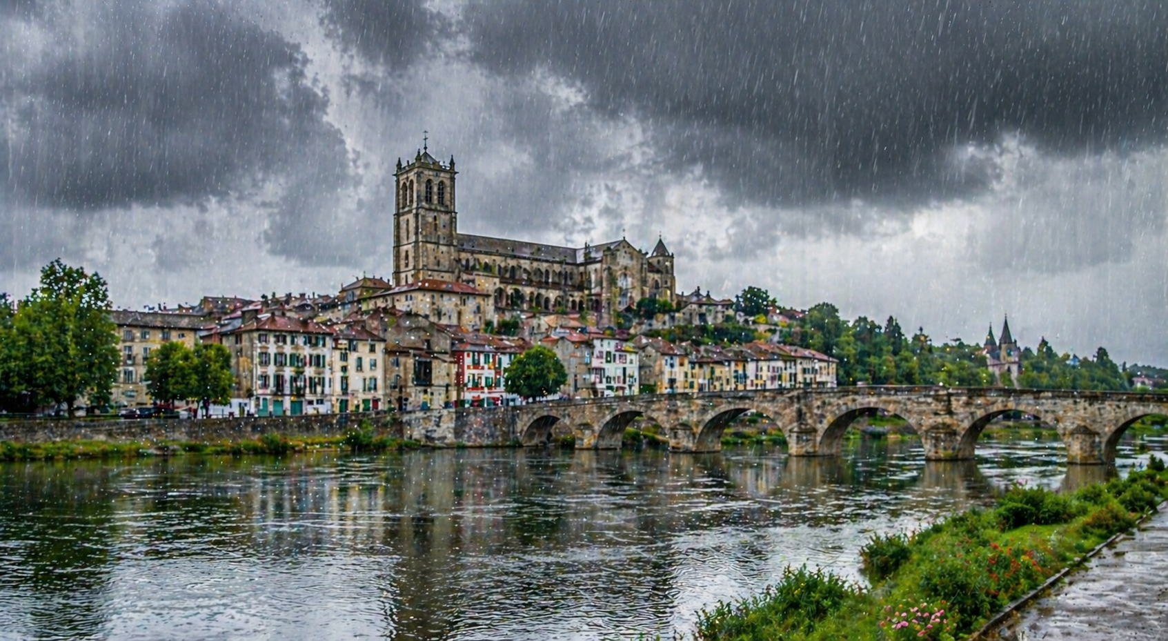 Il pleut à Saint-Georges