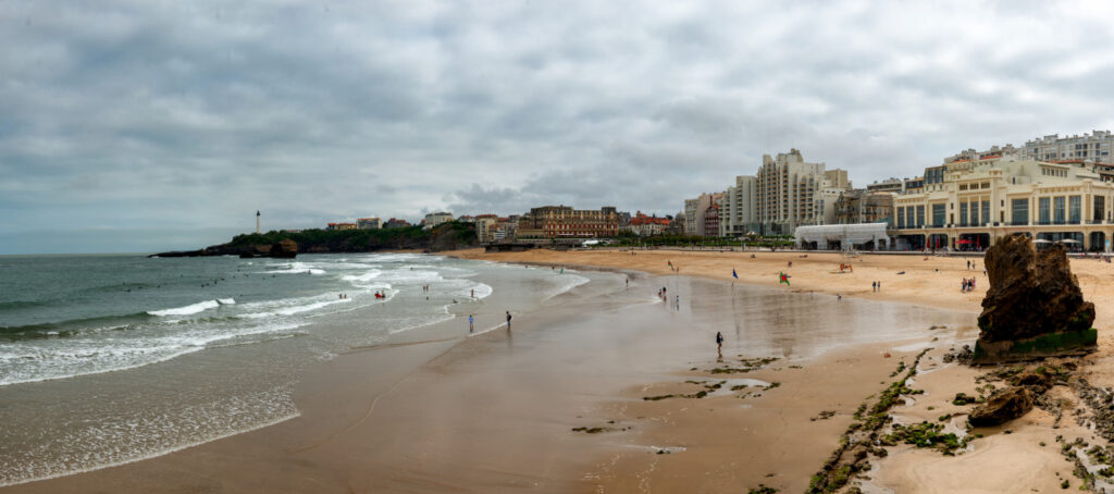 Biarritz quand il pleut