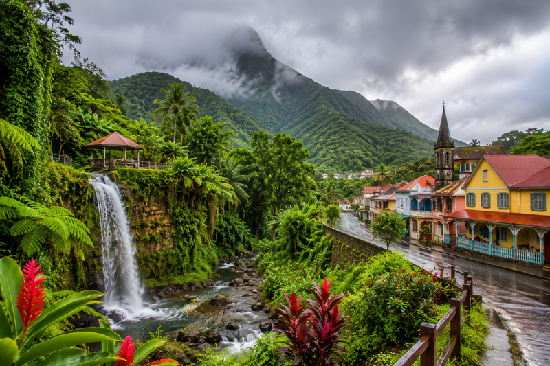 Martinique quand il pleut