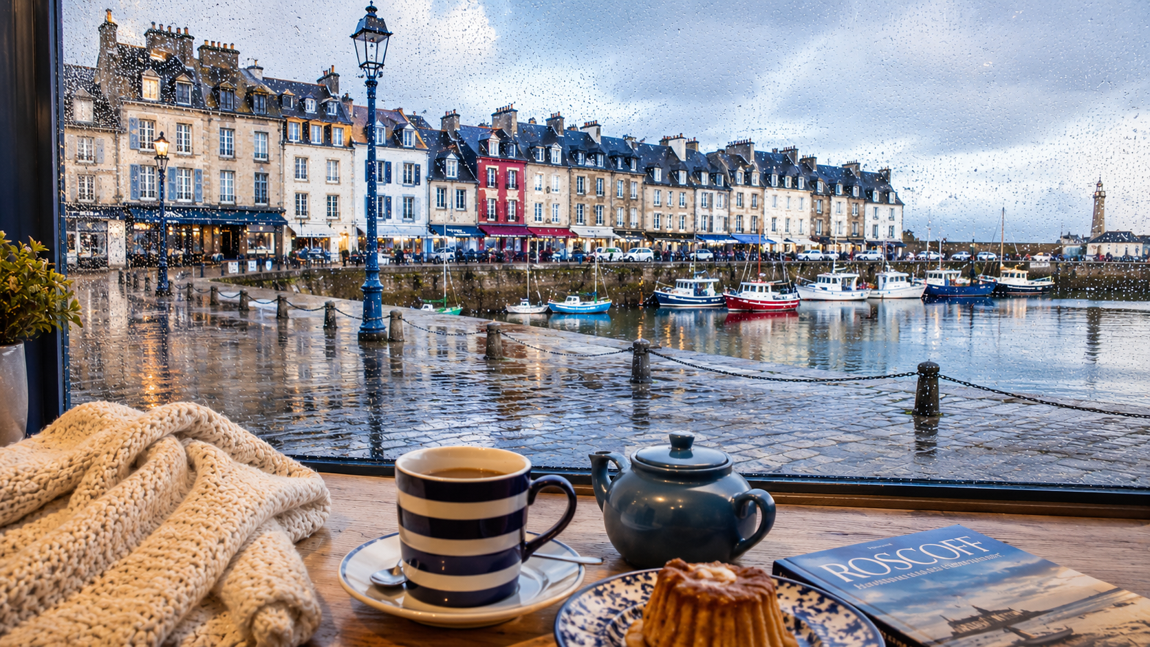 Roscoff quand il pleut