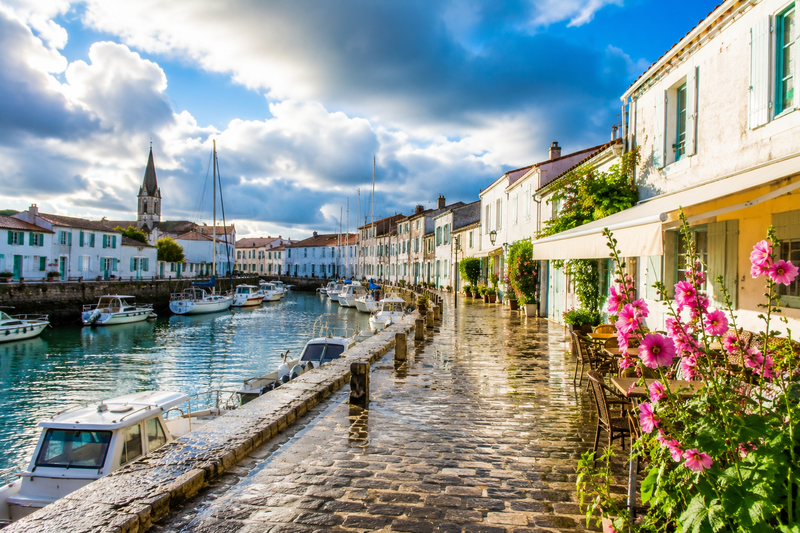 île de Ré quand il pleut
