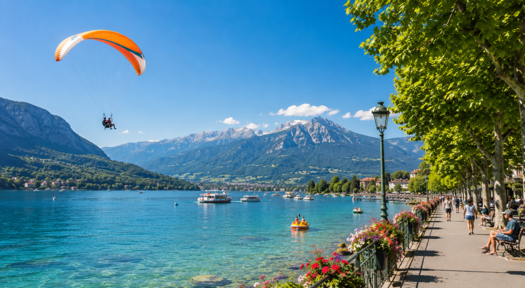 Profiter du lac Annecy