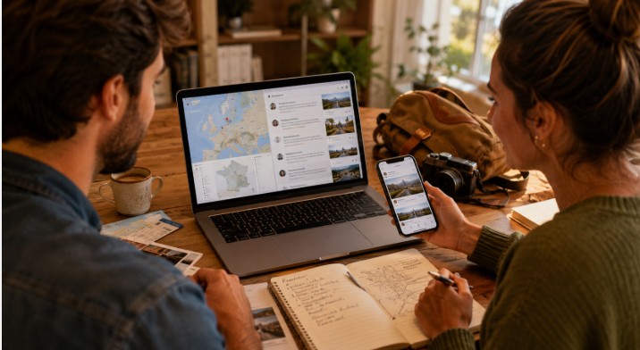Trouver des idées de destinations